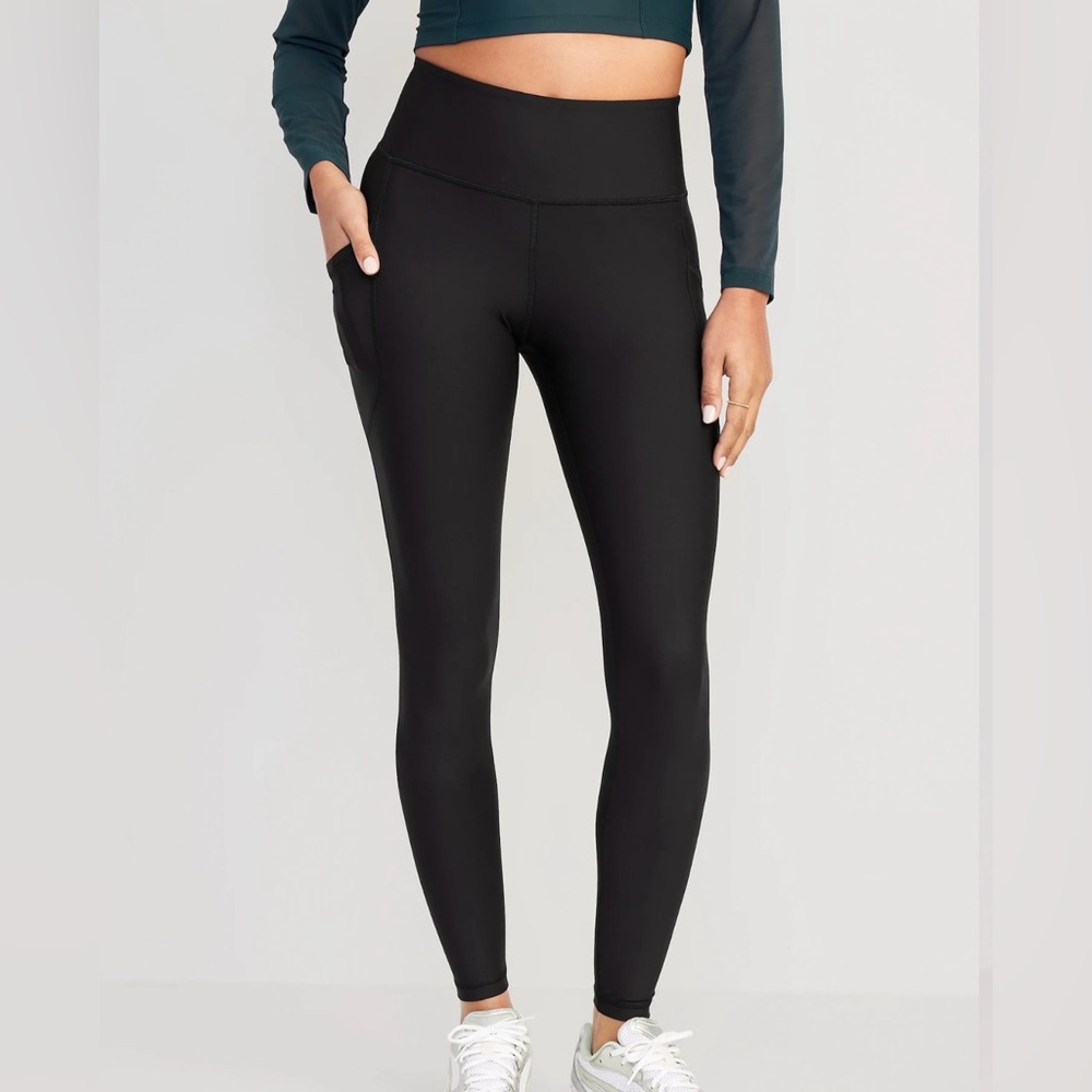 ⭐️3 for $15-Old Navy Power soft high rise leggings, full length